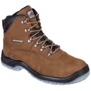 Portwest Unisex Adult Steelite Leather Safety Boots (10 UK) (Brown) - Brown