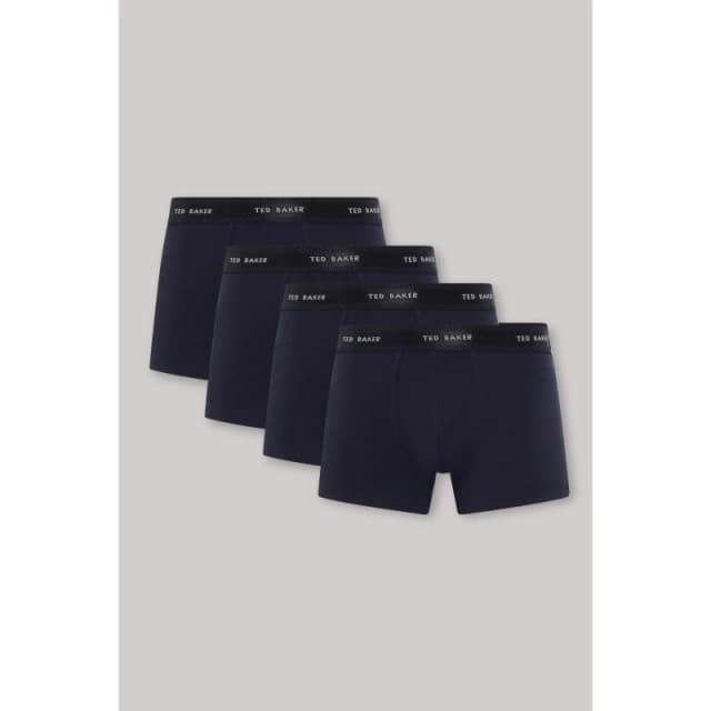 Ted Baker 4 Pack Trunk Navy/Navy male Small