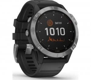 Garmin fenix 6 Solar - Black & Silver
