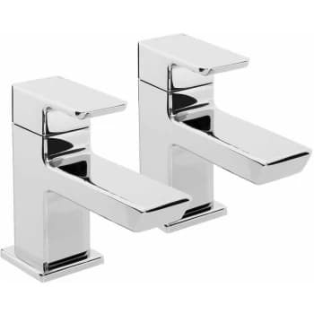 Cobalt Bath Taps Twin Taps - Chrome - Bristan