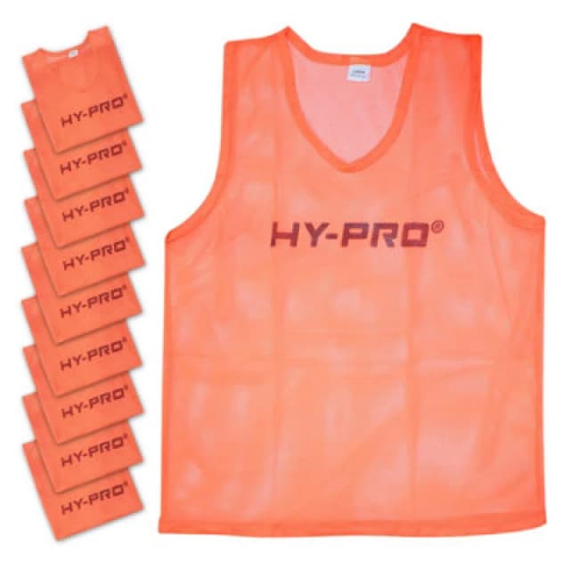 Hy-Pro 10 Pack Training Bibs (Size: L)