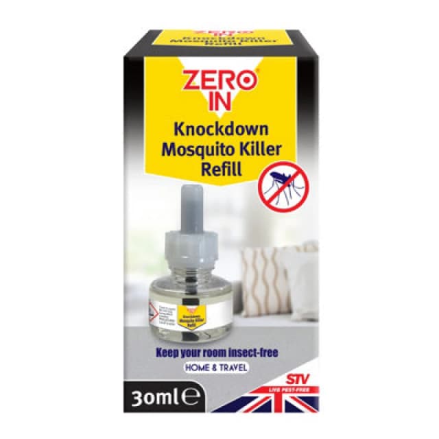 Zero-in Knockdown Mosquito Killer Refill 30ml ZER742 Pack of 6 NWT5442 NWT5442