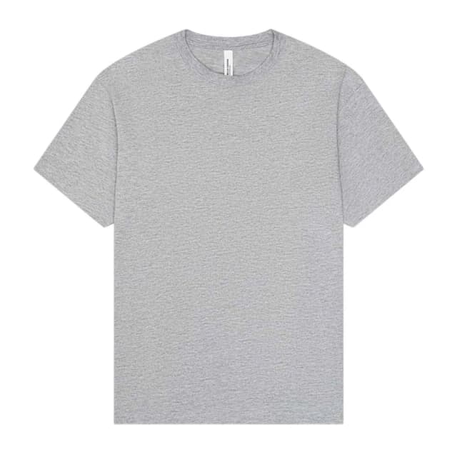 Bella + Canvas Mens Heavyweight Boxy T-Shirt in Mid Grey Size: Large Mid Grey Male L