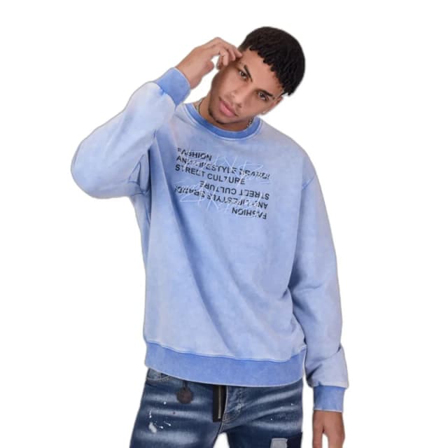 Project X Paris Oversized washed sweatshirt Project X Paris Bleu Male S