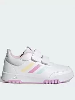 adidas Kids Tensaur Sport 2.0, White/Blue, Size 3.5