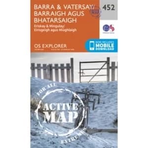 Barra and Vatersay / Barraigh Agus Bhatarsaigh by Ordnance Survey (Sheet map, folded, 2015)