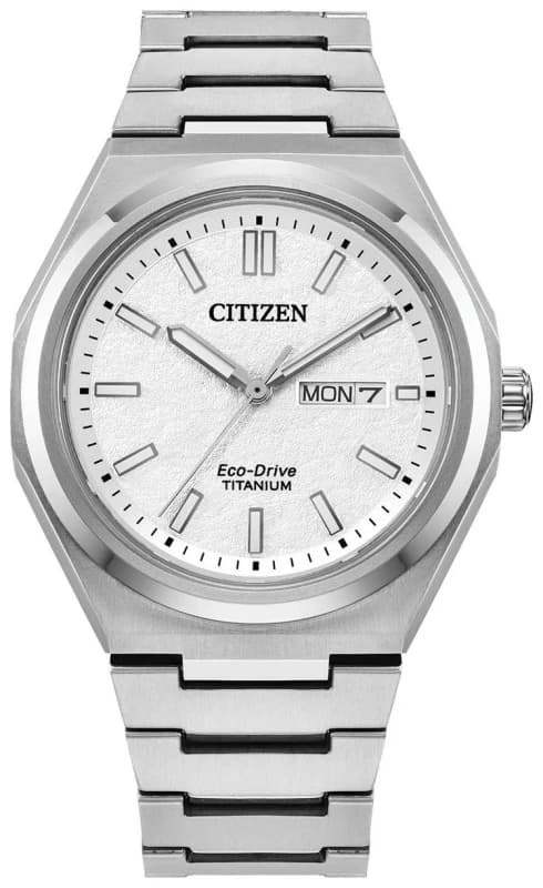 Citizen AW0130-85A Zenshin Super Titanium (39mm) Textured Watch