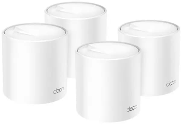 TP Link DECO X50 - AX3000 Whole Home Mesh WiFi 6 System - 4 Pack DECO X50(2-PACK) X 2-KTO