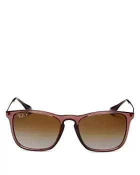 Ray-Ban Chris Polarized Square Sunglasses, 54mm