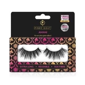 Pinky Goat Silk False Eyelashes - Amani