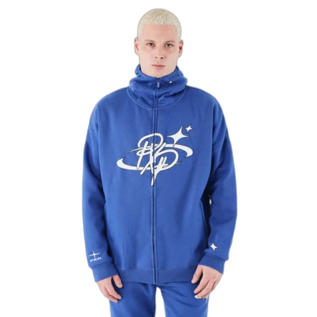 Project X Paris Zip-up hoodie Project X Paris Collaboration Kalash Bleu Male S