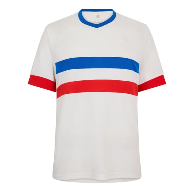Umbro Mens Rangers Football Shirt White/Blue male Small