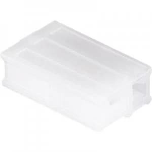 TE Connectivity 626064 Socket enclosure cable FASTIN FASTON Total number of pins 2 Contact spacing 4.60 mm