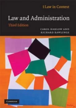 Law and Administration by Carol Harlow Paperback