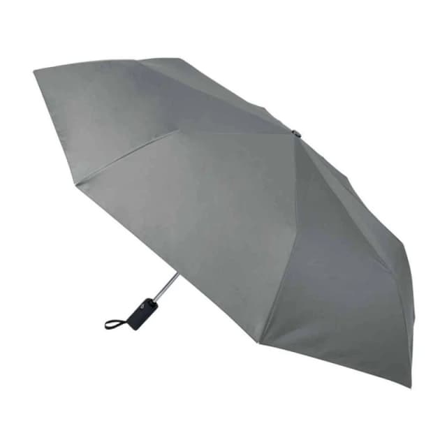 Kimood Kimood Men Mini Automatic Folding Umbrella in Light Grey Light Grey One Size Male 5063693914592