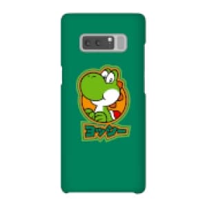 Nintendo Super Mario Yoshi Kanji Phone Case - Samsung Note 8 - Snap Case - Gloss