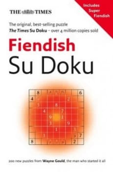 The Times Fiendish Su Doku Book 1 by Wayne Gould Paperback