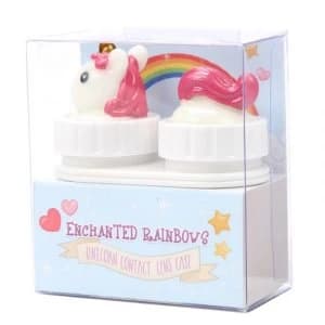 Rainbow Unicorn Handy Contact Lens Case