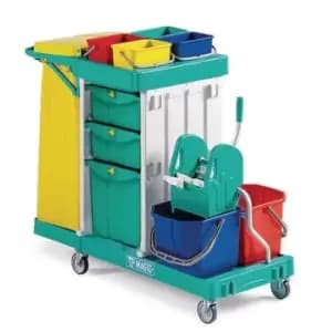 Slingsby Multi Purpose Cleaning Trolley