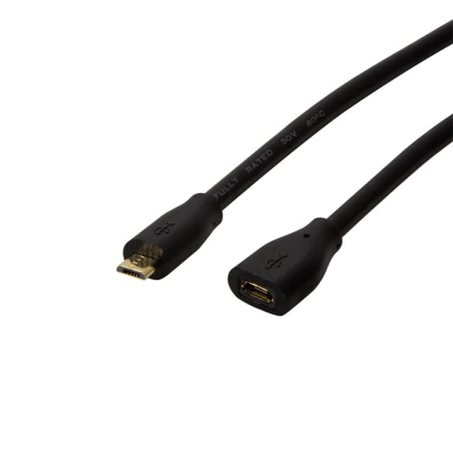 LogiLink CU0121 USB cable USB 2.0 1m Micro-USB B Black