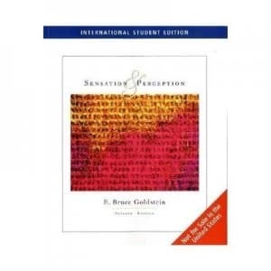 Sensation and Perception Paperback