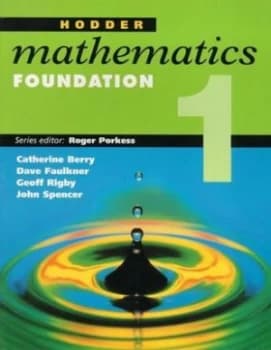 Hodder Mathematics. Foundation 1 by Catherine Berry Paperback