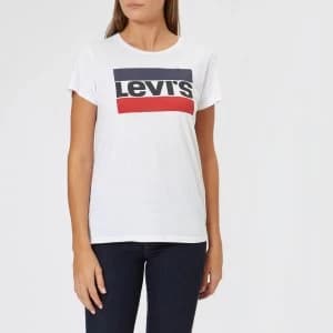 Levis Womens The Perfect T-Shirt - Sportswear White - M
