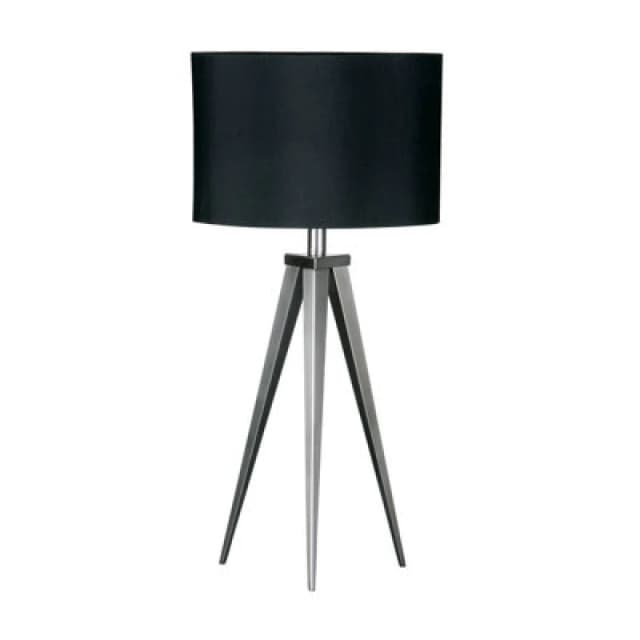 Premier Housewares Interiors by Premier Tripod Feature Lamp Black
