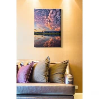 Kanvas Tablo (50 x 70) - 101 Multicolor Decorative Canvas Painting