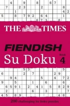 The Times Fiendish Su Doku Book 4 by The Times Mind Games Paperback