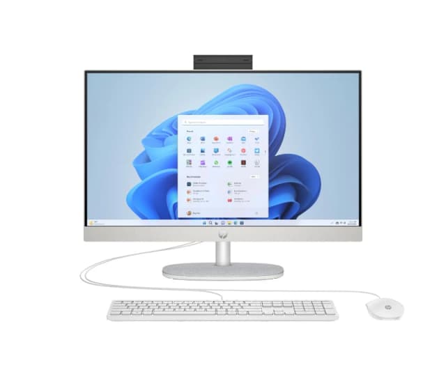 HP 24-cr0047na Intel Core i5-1335U 8GB RAM 512GB SSD 23.8" Windows 11 Home All-in-One Desktop PC BM5L5EA#ABU