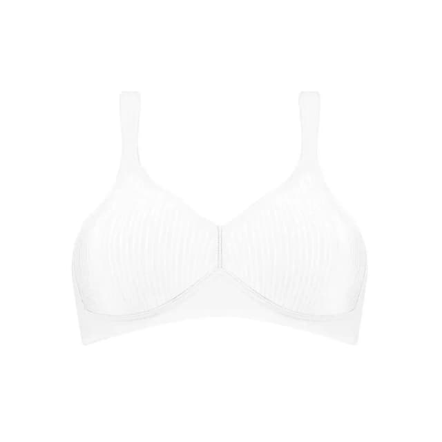 Triumph Triumph Modern Cotton NonWired Bra White White - Triumph - Size: 42C White Female 42C XI22515