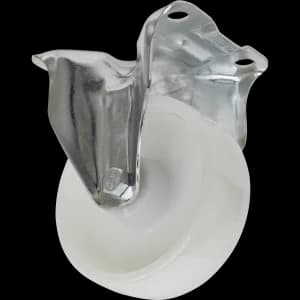 Sealey Fixed Plate Castor White Polyamide 100mm