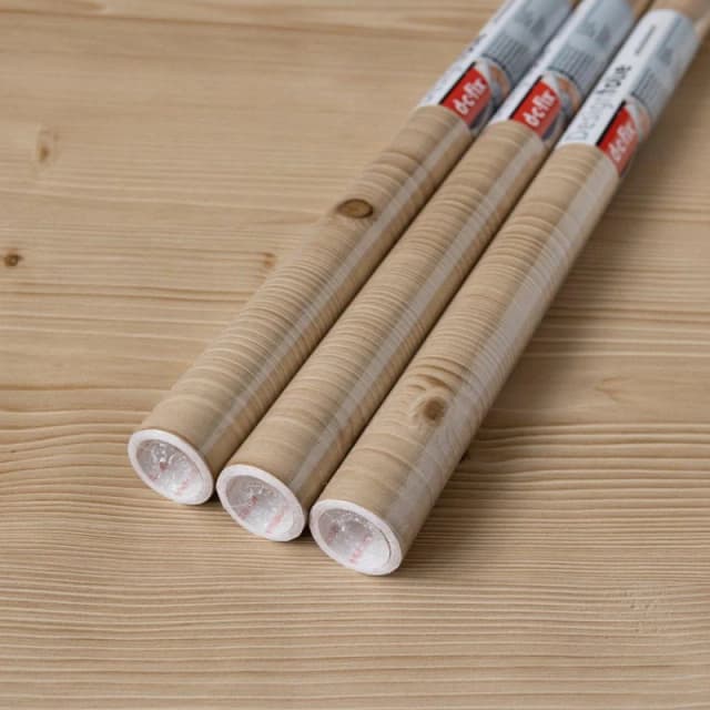 D C Fix dc fix Jura Pine Self Adhesive Vinyl Pack 3 Beige unisex 67X2 PACK3