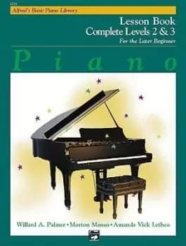 Alfred's Basic Piano Library Lesson 2-3 Complete by Willard A Palmer