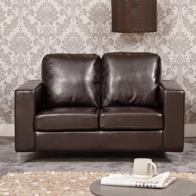 Artemis Home Woodleigh 2 Seat Sofa Brown