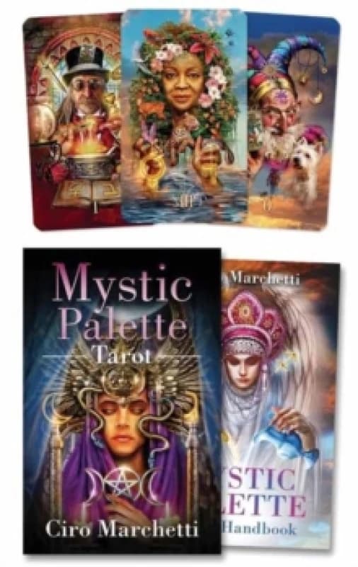 Mystic Palette Tarot Kit. Kit. By Ciro Marchetti Books
