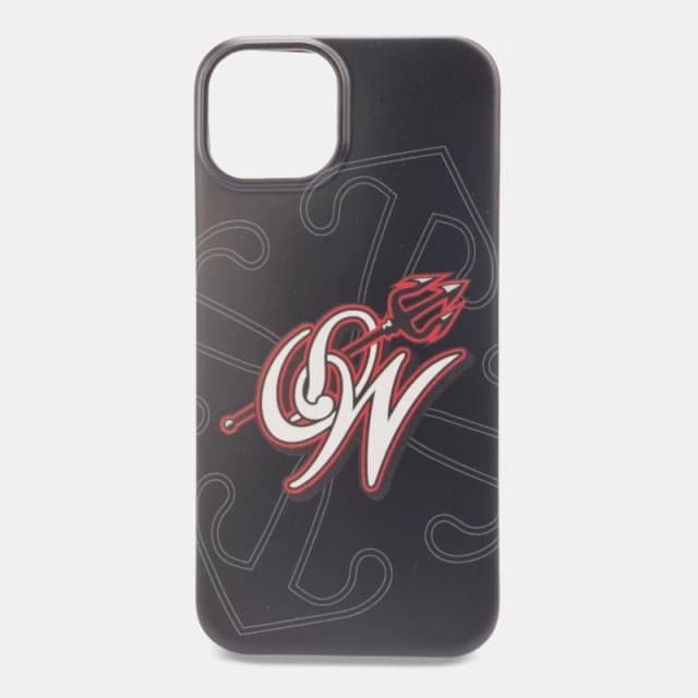 Off White Mens Phone Case Black Red male One Size
