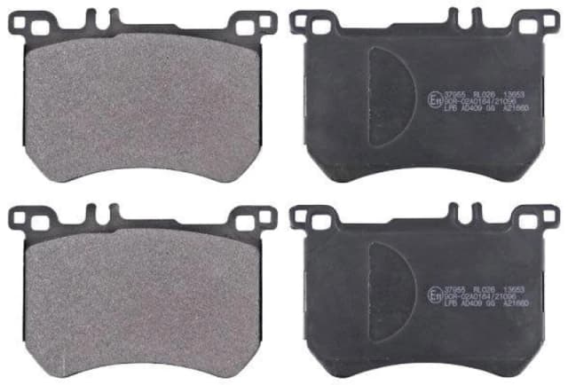 A.B.S. 37955 Brake pad set prepared for wear warning indicator Brake Pad Set,disc brake (402)