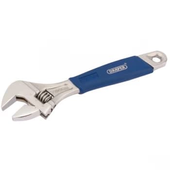 Draper Tools Adjustable Soft Grip Wrench - 200mm
