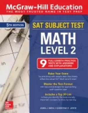 mcgraw hill education sat subject test math level 2 fifth edition