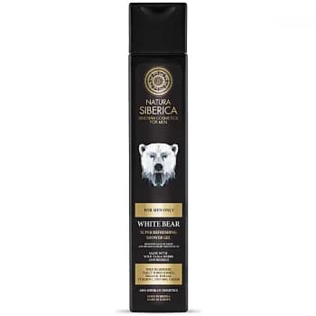 Natura Siberica Men Super Refreshing Shower Gel - White Bear