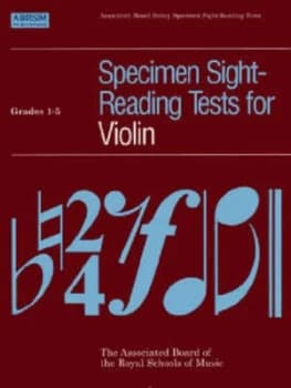 Specimen Sight-Reading Tests for Violin Paperback