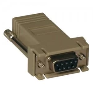 Tripp Lite Modular Serial Adapter DB9 Male to RJ45 Female