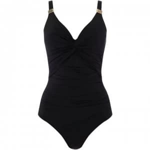 Biba Icon Swimsuit With Tummy Control - Black