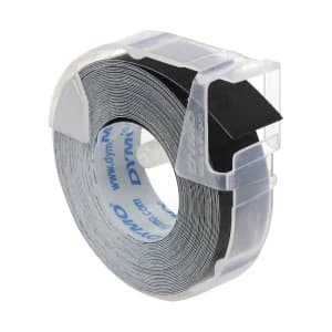 Dymo 520109 White on Black Label Tape 9mm x 3m
