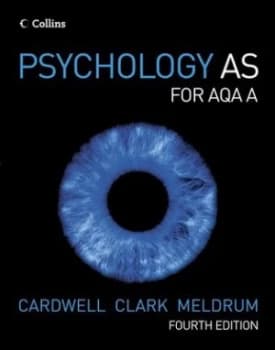 Psychology As for Aqa a by Mike Cardwell Paperback