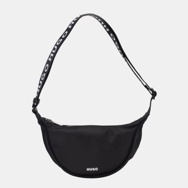 Hugo Crossbody Nylon bag Black female One Size