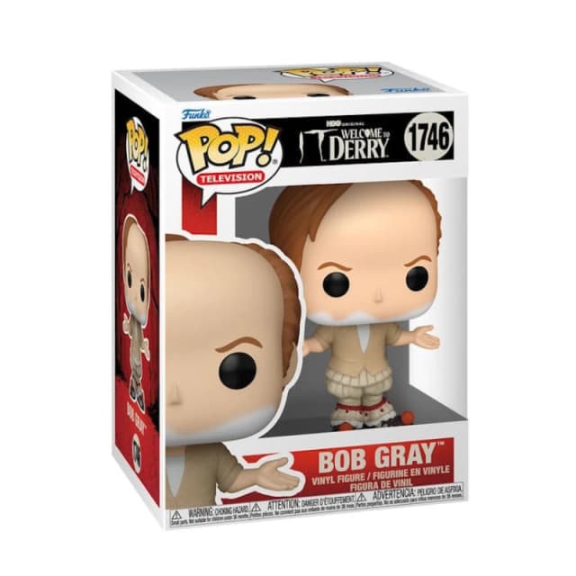 AJ Toys & Books Funko It-Welcome to Derry POP! Plus Vinyl Figure Bob Gray