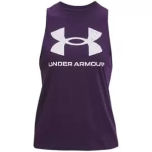 Under Armour Armour Sportstyle Graphic Tank - Purple